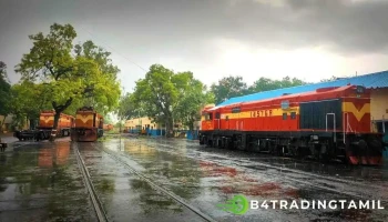 குண்டக்கல் டீசல் லோகோ செட் - Chippagiri - Guntakal Rd