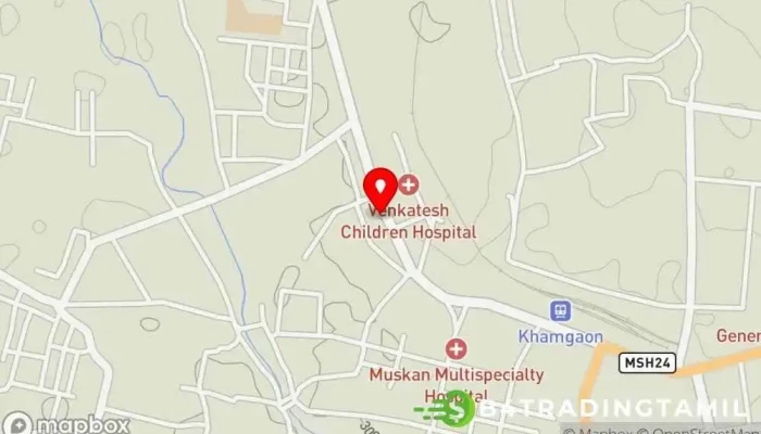 Bank Of Maharashtra -    Khamgaon Branch வரைபடம் - Khamgaon, க்ஹம்கோன்