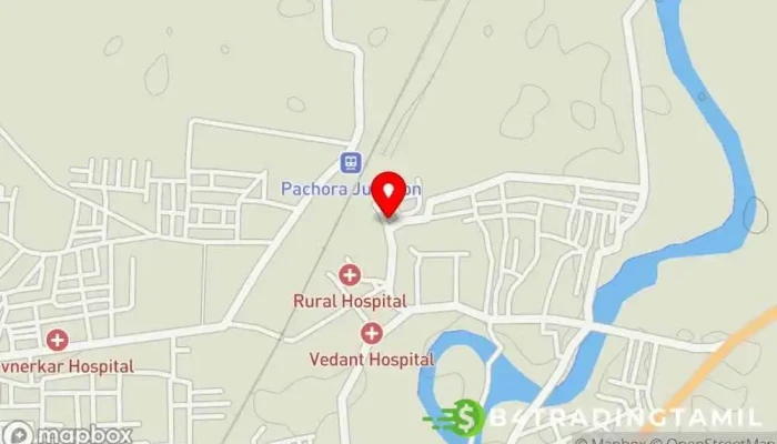 Bank Of Maharashtra -    Pachora Main Road Branch வரைபடம் - Pachora, Jalgaon