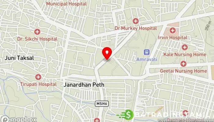 Canara Bank -    Amaravathi வரைபடம் - Amravati, அமராவதி