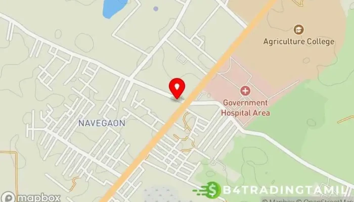 Central Bank Of India -    Gadchiroli Branch வரைபடம் - Gadchiroli, கட்சிரோலி