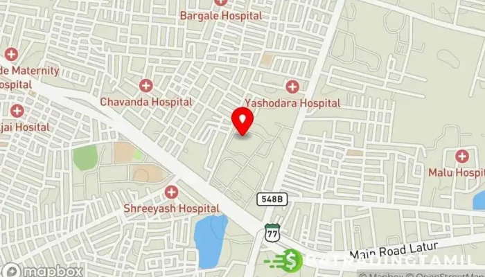 Cillaa Prisst Laattuur வரைபடம் - Latur, லாத்தூர்