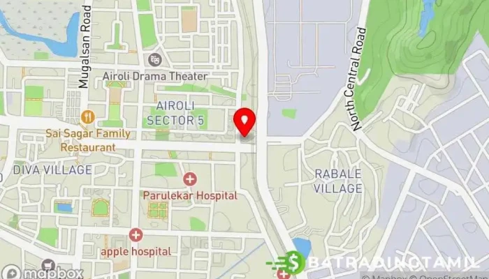 Hoottttl Caay Niti Hpeemili Resttaarnntt Paar வரைபடம் - Navi Mumbai, நவி மும்பை