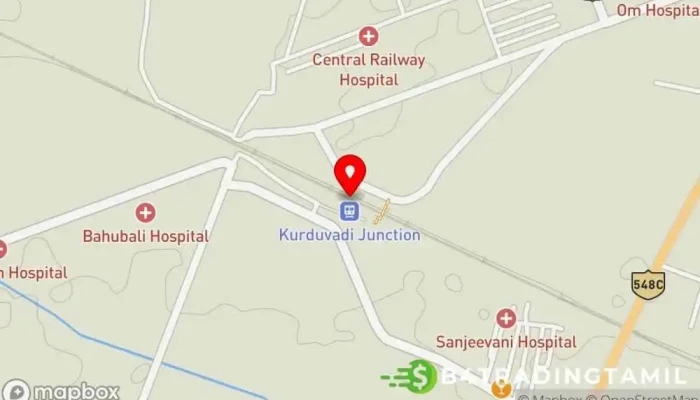 Kurttuvtti Jngcnnn வரைபடம் - Kurduvadi, குர்டுவடி