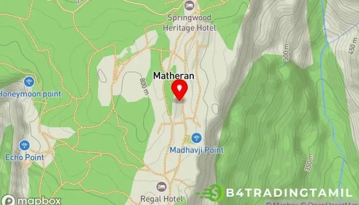 Maatrnnn Hil Stteessnnn வரைபடம் - Matheran, மதேரன்