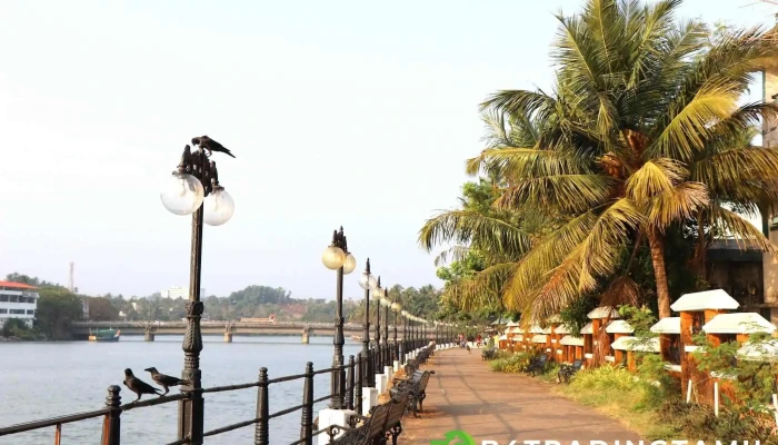 Mahe River Side Walkway - மாஹே