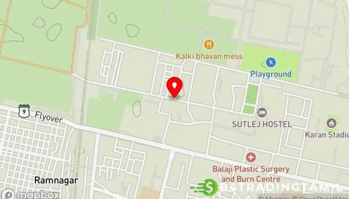வரைபடம் ன்றி கேம்பஸ் ஆராய்ச்சி நிறுவனம் இல் Karnal, கர்னால்