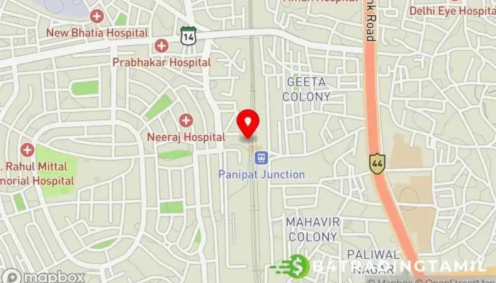 Paannnipt வரைபடம் - பானிபத்