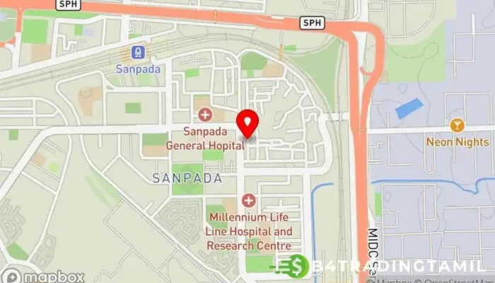 Peyinnttr Arvint Il Cnnptt வரைபடம் - Navi Mumbai, நவி மும்பை