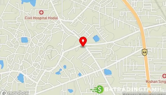 வரைபடம் போலீஸ் ஸ்டேஷன் ஹோடல் சிவில் போலீஸ் இல் Hodal, ஹோடல்