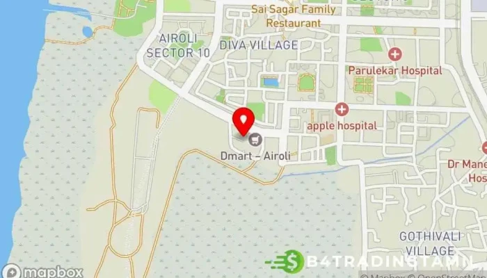 Signia Oceans By Sunteck Realty Airoli வரைபடம் - Navi Mumbai, நவி மும்பை