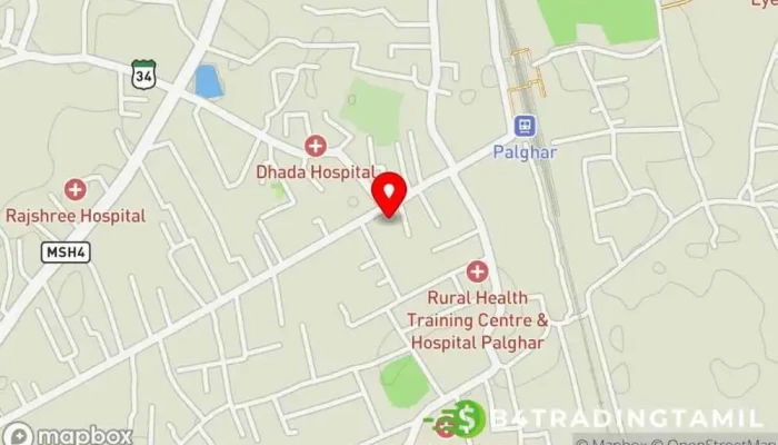 Stteett Paangk Aap Intiyaa வரைபடம் - Palghar, பால்கர்