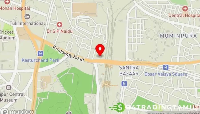 Ttiaaremaapiis Cennnttrl Ryilvee வரைபடம் - Nagpur, நாக்பூர்
