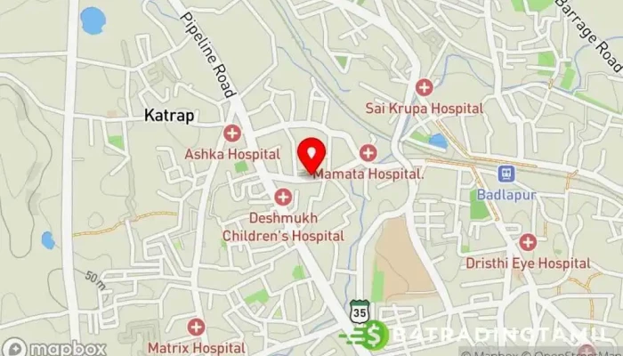 Vngki Aap Intiyaa Pttlpuur Piraanyc வரைபடம் - Badlapur, பட்லபூர்